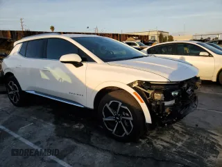 2024 Chevrolet Equinox EV LT with VIN 3GN7DLRP0RS247200, listed as a Copart auction lot 45700675 with 3,479 mi miles and Salvage Title. Bid and sale history available at DreamBid. Image 4.