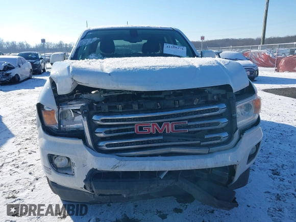 2019 GMC Canyon 4WD SLE with VIN 1GTG6CEN1K1301425, listed as a IAAI auction lot 41358278 with 105,106 mi miles. Bid and sale history available at carsss.com. Image 6.