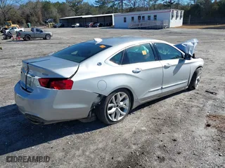 2018 Chevrolet Impala Premier with VIN 2G1125S30J9168613, listed as a IAAI auction lot 41380436 with 1 mi miles. Bid and sale history available at carsss.com. Image 4.