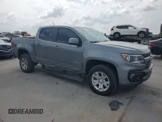 2021 Chevrolet Colorado 2WD LT with VIN 1GCGSCEN4M1138140, listed as a Copart auction lot 60117005 with 61,698 mi miles and Salvage title. Bid and sale history available at DreamBid. Image 4.
