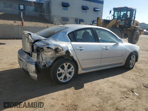 2008 Mazda 3 s GT *Ltd Avail* with VIN JM1BK323581796472, listed as a Copart auction lot 83654454 with 100,885 mi miles and Salvage Title. Bid and sale history available at carsss.com. Image 3.