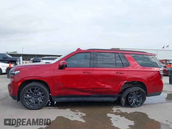 2024 Chevrolet Tahoe RST with VIN 1GNSCRKD7RR409245, listed as a IAAI auction lot 42133470 with 11,051 mi miles and . Bid and sale history available at DreamBid. Image 14.