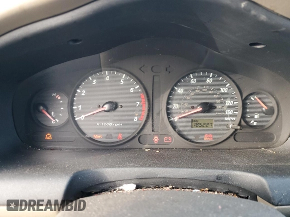 2003 Hyundai Santa Fe GLS with VIN KM8SC13D03U411184, listed as a Copart auction lot 46937505 with 185,227 mi miles and Salvage Title. Bid and sale history available at carsss.com. Image 9.