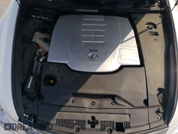 2008 Lexus LS 460 with VIN JTHBL46F485080239, listed as a Copart auction lot 64032705 with 157,873 mi miles and Salvage title. Bid and sale history available at DreamBid. Image 11.