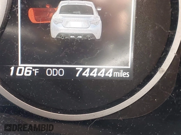 2018 Subaru BRZ tS with VIN JF1ZCAD15J9600264, listed as a IAAI auction lot 42253999 with 74,444 mi miles and . Bid and sale history available at DreamBid. Image 15.