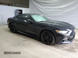 2015 Ford Mustang EcoBoost with VIN 1FA6P8TH8F5354386, listed as a Copart auction lot 49789545 with 131,675 mi miles and Salvage Title. Bid and sale history available at carsss.com. Image 4.