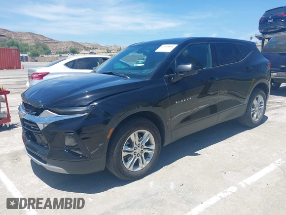 2021 Chevrolet Blazer LT with VIN 3GNKBBRA0MS553005, listed as a IAAI auction lot 42338956 with 93,185 mi miles and . Bid and sale history available at DreamBid. Image 17.