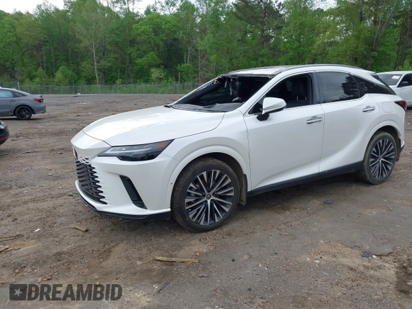 2023 Lexus RX 350 z VIN 2T2BAMBAXPC007570, wystawiony jako IAAI lot #41941157 z przebiegiem 74 026 mil mil oraz . Historia ofert i sprzedaży dostępna na DreamBid. Obrazek 2.