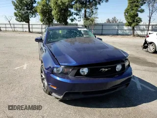 2012 Ford Mustang GT Premium with VIN 1ZVBP8CF5C5249806, listed as a Copart auction lot 46825605 with 94,066 mi miles and Salvage Title. Bid and sale history available at DreamBid. Image 11.
