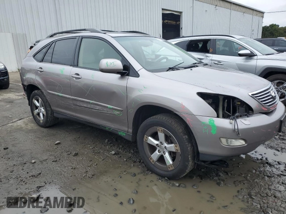 2005 Lexus RX 330 with VIN JTJHA31U150090735, listed as a Copart auction lot 73550354 with 0 mi miles and Salvage Title. Bid and sale history available at carsss.com. Image 4.