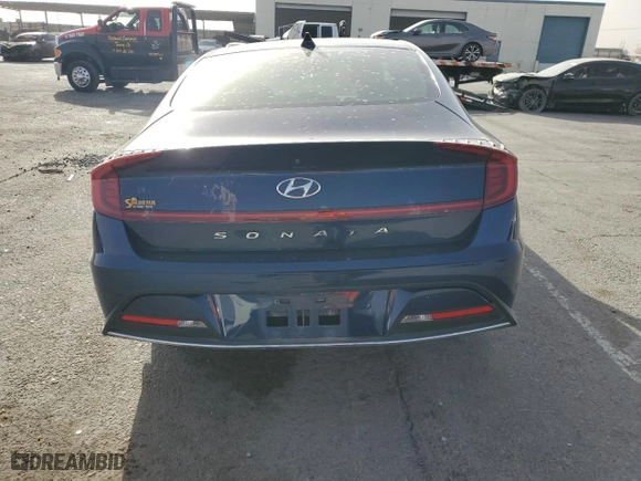 2022 Hyundai Sonata SE with VIN 5NPEG4JA3NH143678, listed as a Copart auction lot 47958035 with 45,692 mi miles and Salvage Title. Bid and sale history available at carsss.com. Image 6.