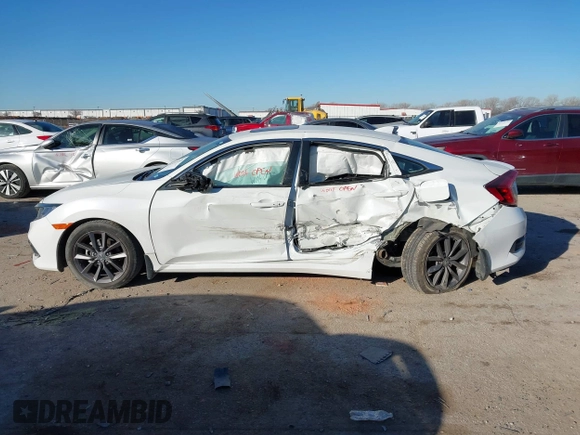 2020 Honda Civic EX-L with VIN 19XFC1F79LE015183, listed as a IAAI auction lot 41418080 with 45,921 mi miles and . Bid and sale history available at DreamBid. Image 14.