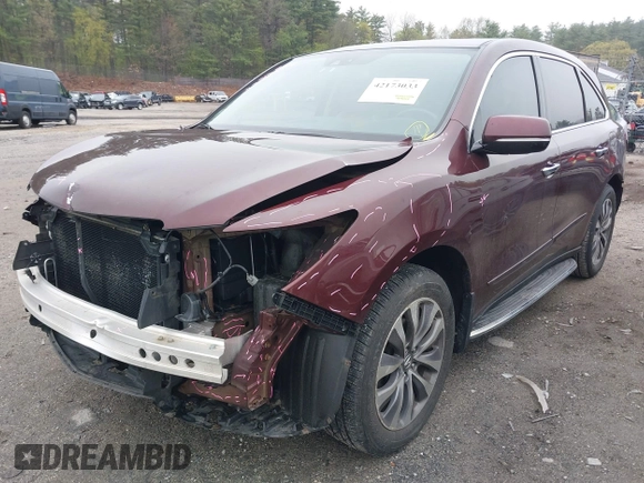 2014 Acura MDX Technology z VIN 5FRYD4H46EB015552, wystawiony jako IAAI lot #42173033 z przebiegiem 151 562 mil mil oraz . Historia ofert i sprzedaży dostępna na DreamBid. Obrazek 18.