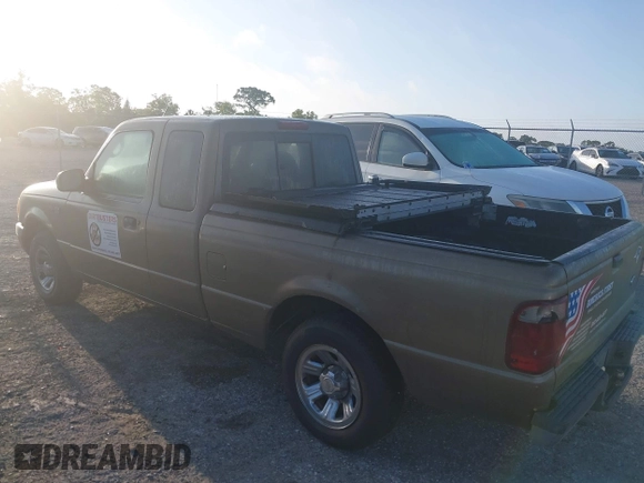 2003 Ford Ranger XL Fleet with VIN 1FTYR44VX3TA38974, listed as a IAAI auction lot 41970177 with 191,839 mi miles. Bid and sale history available at carsss.com. Image 3.