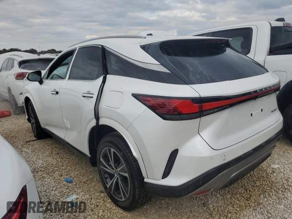 2024 Lexus RX with VIN 2T2BAMBA9RC042958, listed as a Copart auction lot 74355544 with 3,091 mi miles and Non Repairable. Bid and sale history available at carsss.com. Image 2.