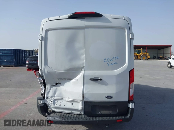 2023 Ford Transit Cargo with VIN 1FTBR1C85PKA32611, listed as a IAAI auction lot 41698153 with 25,010 mi miles and . Bid and sale history available at carsss.com. Image 16.