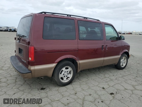2004 Chevrolet Astro with VIN 1GNEL19X64B119448, listed as a Copart auction lot 54255085 with 245,261 mi miles and Clean Title. Bid and sale history available at carsss.com. Image 3.