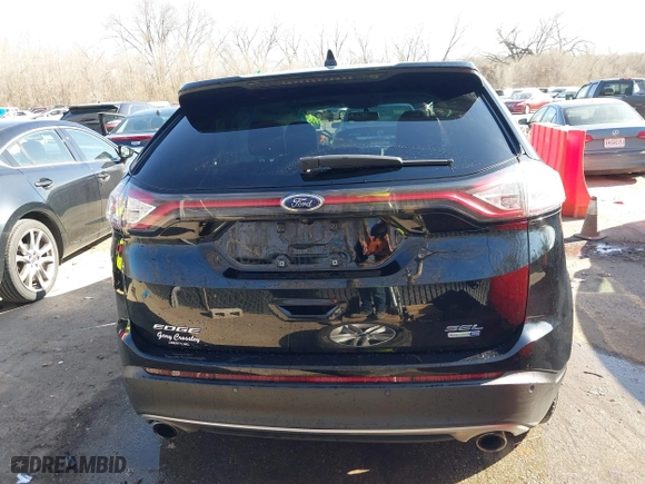 2017 Ford Edge SEL with VIN 2FMPK4J91HBC53802, listed as a IAAI auction lot 41804575 with 76,482 mi miles. Bid and sale history available at carsss.com. Image 17.