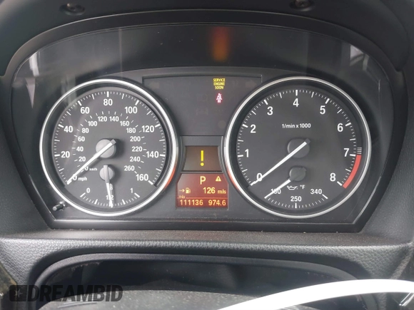 2010 BMW 3 Series 335i with VIN WBAWL7C53AP474127, listed as a IAAI auction lot 41871518 with 111,136 mi miles. Bid and sale history available at carsss.com. Image 7.