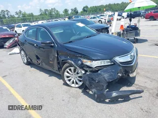 2015 Acura TLX with VIN 19UUB1F32FA017177, listed as a IAAI auction lot 42440767 with 92,739 mi miles and . Bid and sale history available at DreamBid. Image 1.
