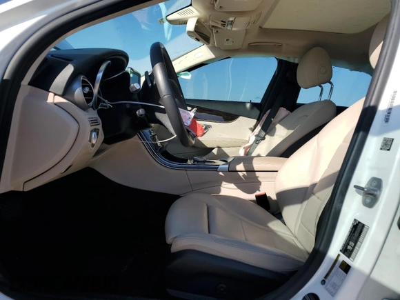 2017 Mercedes-Benz C 300 with VIN 55SWF4JB7HU218562, listed as a Copart auction lot 84449414 with 91,073 mi miles and Salvage title. Bid and sale history available at DreamBid. Image 7.