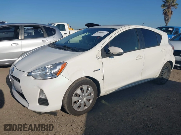 2012 Toyota Prius One z VIN JTDKDTB36C1003456, wystawiony jako IAAI lot #42002168 z przebiegiem 234 406 mil mil oraz . Historia ofert i sprzedaży dostępna na DreamBid. Obrazek 2.