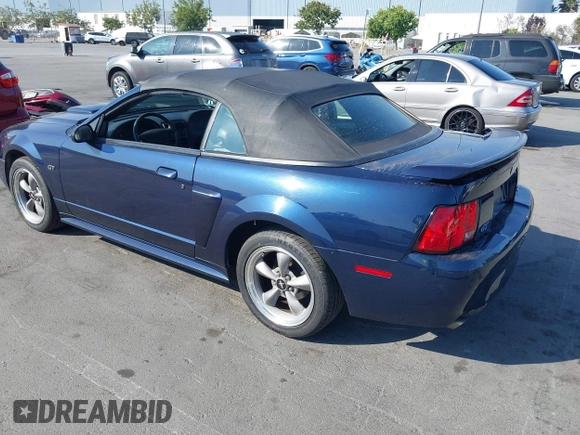 2002 Ford Mustang GT Deluxe with VIN 1FAFP45X12F106479, listed as a IAAI auction lot 42599350 with 137,761 mi miles and . Bid and sale history available at DreamBid. Image 3.