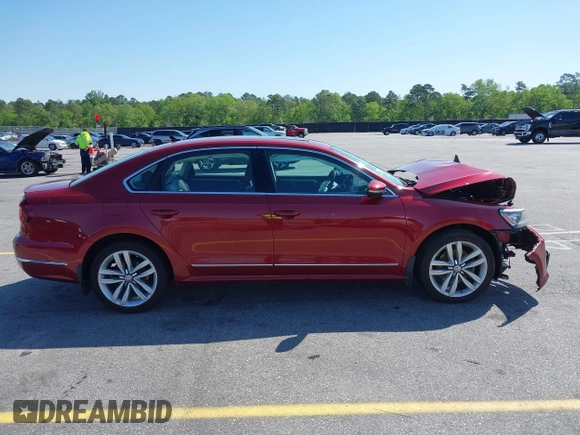2017 Volkswagen Passat V6 SEL Premium with VIN 1VWCM7A33HC013786, listed as a IAAI auction lot 41981916 with 68,483 mi miles. Bid and sale history available at carsss.com. Image 13.