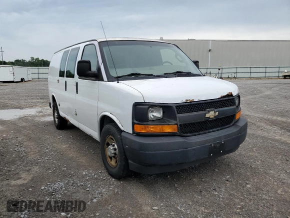 2017 Chevrolet Express Cargo with VIN 1GCWGAFF9H1138892, listed as a Copart auction lot 63098255 with 230,255 mi miles and Clean title. Bid and sale history available at DreamBid. Image 4.
