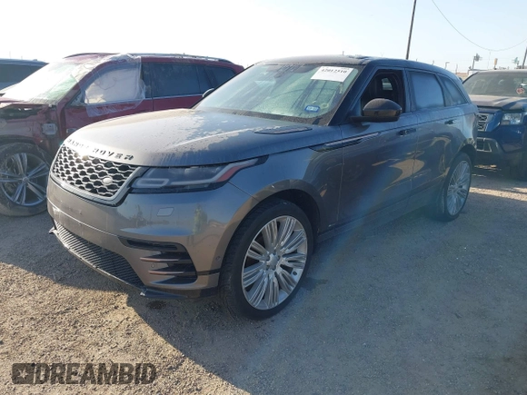 2018 Land Rover Range Rover Velar R-Dynamic SE z VIN SALYL2RX8JA740695, wystawiony jako IAAI lot #42012510 z przebiegiem 93 138 mil mil oraz . Historia ofert i sprzedaży dostępna na DreamBid. Obrazek 2.