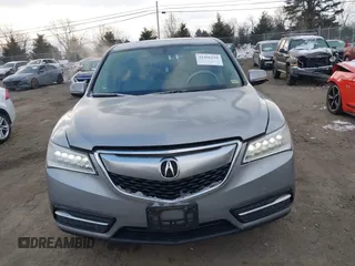 2016 Acura MDX with VIN 5FRYD4H28GB035495, listed as a IAAI auction lot 41406544 with 113,250 mi miles. Bid and sale history available at carsss.com. Image 12.