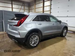 2024 Cadillac XT4 FWD Premium Luxury with VIN 1GYFZCR48RF141684, listed as a Copart auction lot 47552185 with 26,958 mi miles and Clean title. Bid and sale history available at DreamBid. Image 3.