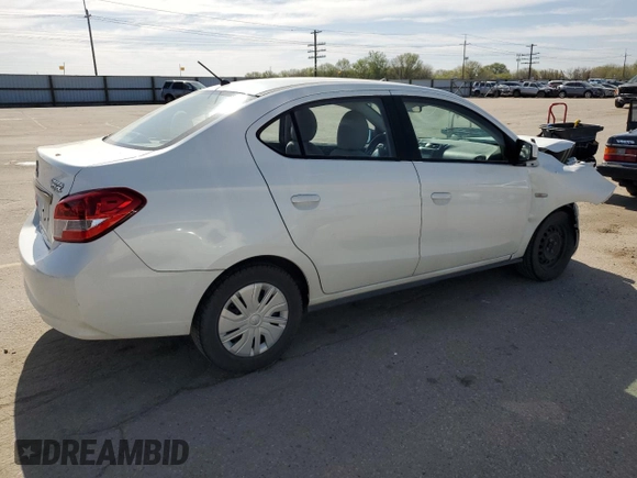 2019 Mitsubishi Mirage ES z VIN ML32F3FJ0KHF16278, wystawiony jako Copart lot #52785655 z przebiegiem 57 873 mil mil oraz Szkoda całkowita • Salvage title. Historia ofert i sprzedaży dostępna na DreamBid. Obrazek 3.