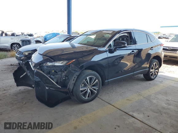 2022 Toyota Venza LE with VIN JTEAAAAH6NJ090957, listed as a Copart auction lot 62694634 with 57,212 mi miles and Salvage Title. Bid and sale history available at carsss.com. Image 1.