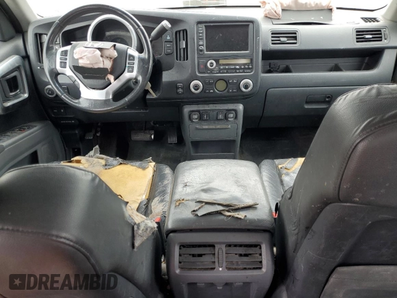 2006 Honda Ridgeline RTL with VIN 2HJYK16566H520340, listed as a Copart auction lot 54568505 with 168,187 mi miles and Salvage Title. Bid and sale history available at carsss.com. Image 8.