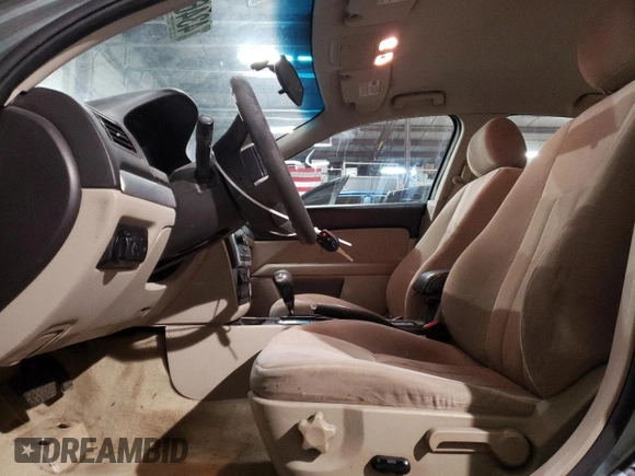 2006 Mercury Milan with VIN 3MEFM07Z06R655446, listed as a Copart auction lot 43464885 with 124,439 mi miles and Salvage title. Bid and sale history available at DreamBid. Image 7.
