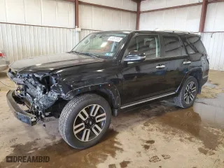 2017 Toyota 4Runner SR5 with VIN JTEBU5JRXH5449736, listed as a Copart auction lot 49857035 with 111,712 mi miles and Salvage Title. Bid and sale history available at carsss.com. Image 1.