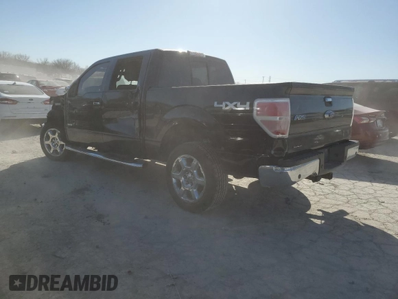 2013 Ford F-150 XL with VIN 1FTFW1ET5DKG08849, listed as a Copart auction lot 48300095 with 154,040 mi miles and Salvage Title. Bid and sale history available at carsss.com. Image 2.