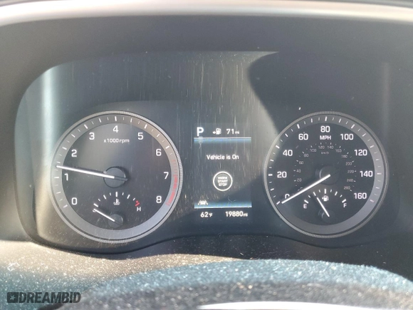 2020 Hyundai Tucson SEL with VIN KM8J3CAL3LU090713, listed as a Copart auction lot 51859153 with 19,880 mi miles. Bid and sale history available at carsss.com. Image 9.