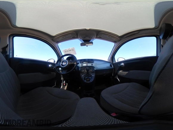 2013 FIAT 500 Lounge with VIN 3C3CFFCR9DT580869, listed as a IAAI auction lot 41983858 with 179,836 mi miles and . Bid and sale history available at DreamBid. Image 18.