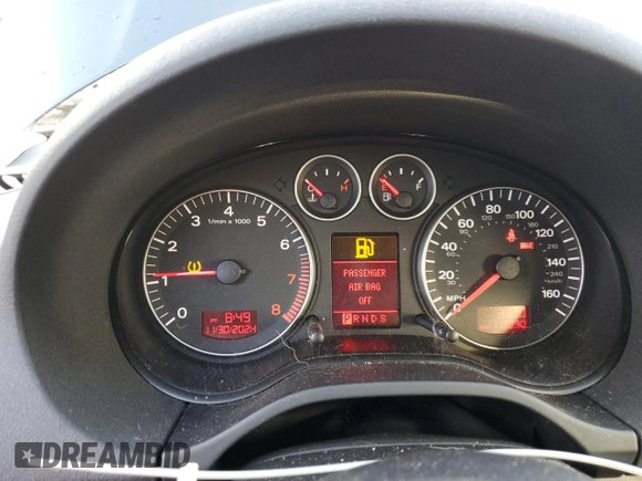 2008 Audi A3 with VIN WAUNF78P18A048589, listed as a Copart auction lot 85781604 with 119,890 mi miles and Clean Title. Bid and sale history available at carsss.com. Image 9.