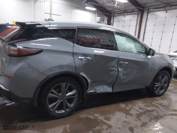 2023 Nissan Murano Platinum with VIN 5N1AZ2DS0PC127479, listed as a IAAI auction lot 41664634 with 27,698 mi miles. Bid and sale history available at carsss.com. Image 13.