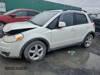 2009 Suzuki SX4 Man AWD with VIN JS2YB413896205143, listed as a Copart auction lot 48489255 with 127,403 mi miles and Salvage Title. Bid and sale history available at carsss.com. Image 1.