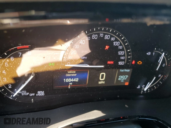 2017 Cadillac XT5 Premium Luxury FWD with VIN 1GYKNCRS2HZ226414, listed as a Copart auction lot 47858955 with 168,442 mi miles and Salvage Title. Bid and sale history available at DreamBid. Image 9.