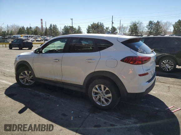 2019 Hyundai Tucson SE with VIN KM8J2CA47KU033909, listed as a Copart auction lot 50746805 with 55,797 mi miles and Salvage Title. Bid and sale history available at carsss.com. Image 2.
