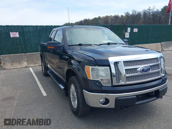 2010 Ford F-150 XL with VIN 1FTFX1EV4AFB21872, listed as a IAAI auction lot 42136120 with 111,124 mi miles. Bid and sale history available at carsss.com. Image 1.