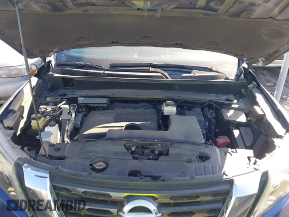 2017 Nissan Pathfinder Platinum with VIN 5N1DR2MN0HC616120, listed as a IAAI auction lot 42493238 with 90,960 mi miles and . Bid and sale history available at DreamBid. Image 10.