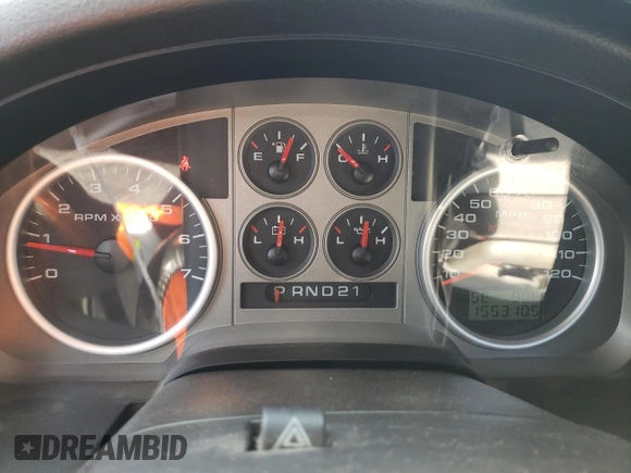 2008 Ford F-150 XL with VIN 1FTRF14V38KC73242, listed as a Copart auction lot 72579034 with 155,310 mi miles and Salvage Title. Bid and sale history available at carsss.com. Image 9.