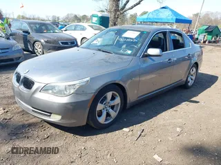 2008 BMW 5 Series 528i with VIN WBANU53558C113996, listed as a IAAI auction lot 42114822 with 84,514 mi miles and . Bid and sale history available at carsss.com. Image 2.