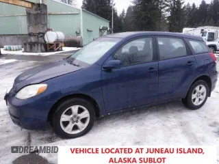 2004 Toyota Matrix Std with VIN 2T1LR32E94C222299, listed as a Copart auction lot 46148555 with 158,584 mi miles and Salvage Title. Bid and sale history available at carsss.com. Image 1.